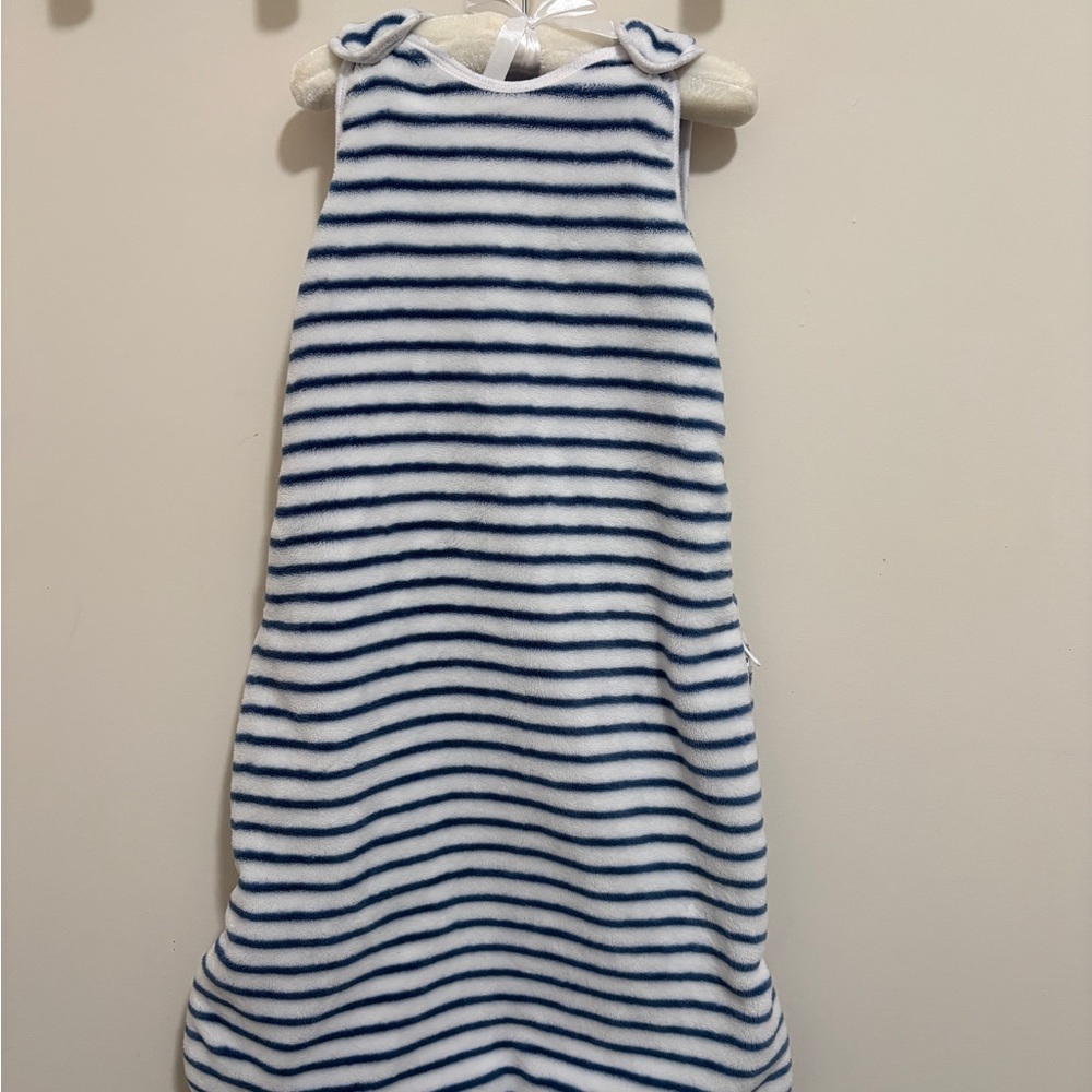 Nordstrom Blue and White Striped Baby Sleep Sack
